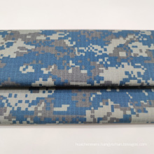 Water resistant water proof rip stop military digital camouflage cotton polyester fabric sale